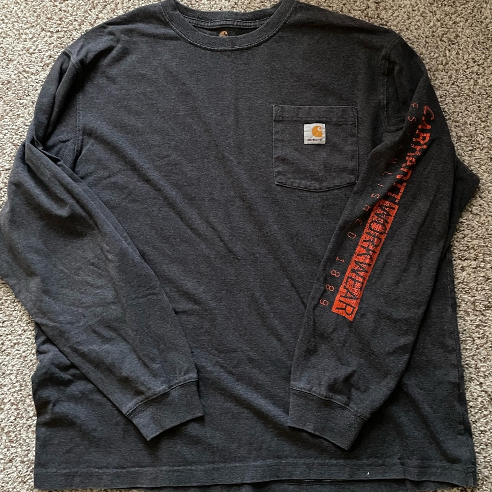 Men’s Long Sleeve Carhartt Shirt